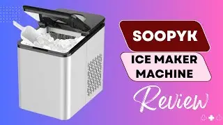 SOOPYK Countertop Ice Maker: Effortless Ice Magic!