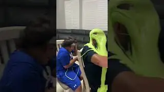 Pass the Slime Challenge 💚🤣 #slime