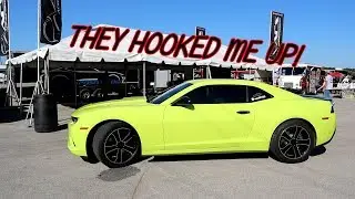 ACS Composite FRONT SPLITTER And SIDE SKIRT Install At Camaro Fest! (HUGE DIFFERENCE)