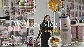 Weekend vlog 💌 Life lately | 2025 review | shopping, attending wedding party, roses, outfit ✨