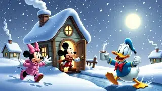 SUNDAY Special | Mickey Mouse Winter Wonder Day ❄️🐭 | Fun Poem for Kids