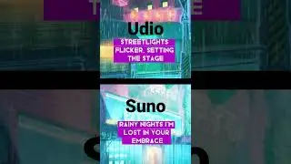 Udio AI vs Suno V3 - Which One Do You Prefer? #shorts