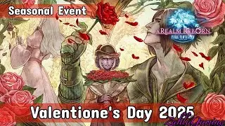 FFXIV Online 💘 Valentine's Day 2025 ❤️ | 1440p Ultra Romance! 🎮✨
