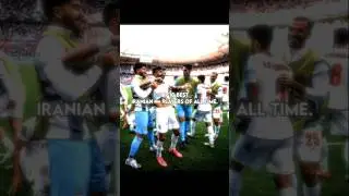 Top 10 Best Iranian Players of all time 💀🇮🇷 || #shorts #football #edit #viral #awezchaitrend