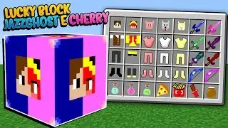Minecraft: UMA FÃ FEZ UM LUCKY BLOCK PARA O JAZZGHOST E PARA A CHERRY!