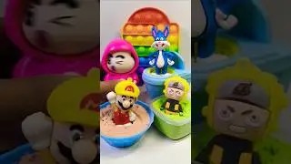 TRENDY Super mario and Naruto with Friend Bugs Bunny, 🤣🫣🫢