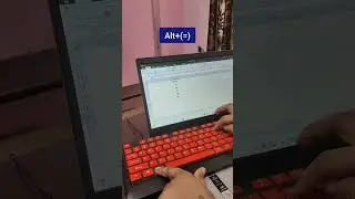 sum shortcut key in Excel