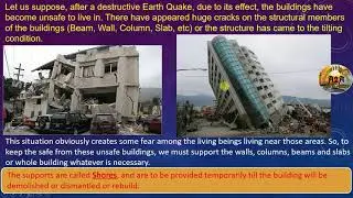 Temporary Construction | Shoring and its types | Building Construction | Nilesh Jha