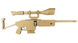 How To Make FORTNITE Sniper - Cardboard