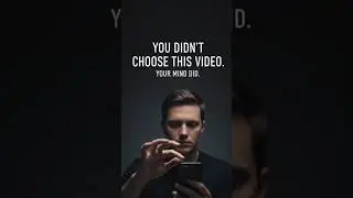 You didn&rsquo;t choose this video.Your mind did. #TheObserver #Awareness #Consciousness
