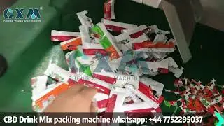 CBD Drink Mix Packing Machine | Automatic Stick & Sachet Packaging Solution