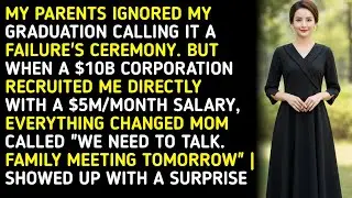 MY PARENTS IGNORED MY GRADUATION CALLING IT A FAILURE'S CEREMONY. BUT WHEN A $10B CORPORATI... 