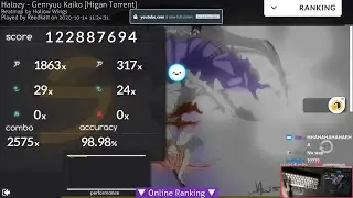 [LIVE] Reedkatt | Halozy - Genryuu Kaiko [Higan Torrent] +HR 1xsb 98.98% #5  775pp!!!!