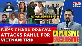 BJP's Charu Pragya Attacks Congress Over Rahul Gandhi's Vietnam Trip: 'It's Shameless How...'| WATCH