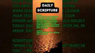 January 19, 2026 &ndash; Morning Prayer: &ldquo;DO NOT FEAR&rdquo; #priscillagiddens #morningprayer