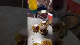 Ever Tried Soya Chaap Burger 🤯 #youtubeshorts #streetfood