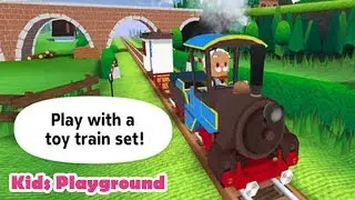 Toca Train Your kids are the train driver in this fun and friendly train simulator