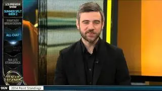 Season 4 EU LCS Summer split 2014 Week 2 full Pre-show with lots of stats and analysis!