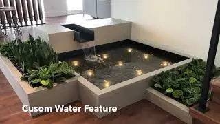 Custom Indoor Water Feature
