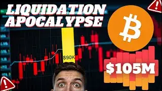 $105M BITCOIN Liquidations: The critical $90,000 level