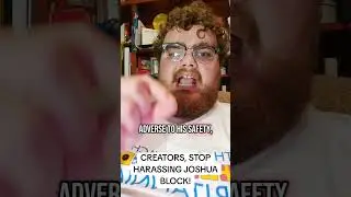STOP HARASSING JOSHUA BLOCK! #fyp #JoshuaBlock #Stop #influencers #contentcreator #neurodivergent