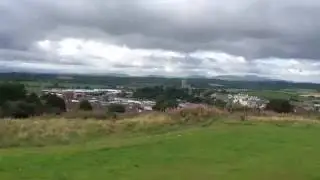View from the highest point beside the Gallows Hill in Downpatrick