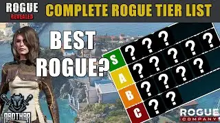 COMPLETE ROGUE TIER LIST (with Dahlia) | Rogue Revealed (Rogue Company - Guides and Tips)
