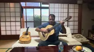 Two Cypress guitars