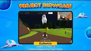 #Projectshowcase - Eufemia, Grade 4, USA | Camp K12 Coding Student