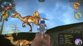 Carnivores Dinosaur Hunter | Hunting Velociraptor with Revolver