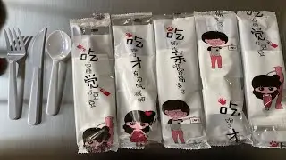 Disposable tableware packaging machine