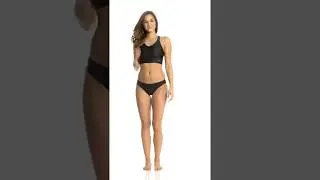 Nike Women's Ribbed Racerback Midkini Top | SwimOutlet.com