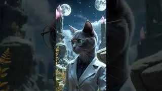A Portal Just Opened in His Lab&hellip; 👀💥 #cute  #cat #shorts #viralvideo