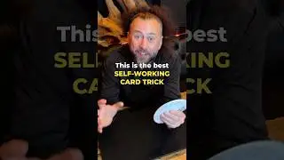 👀 Self-working card trick tutorial! }cardtrick #cardtricktutorial #cardmagic #cardmagictutorial