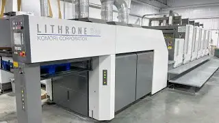 2019 Komori GL540+CX LED UV/IR Hybrid