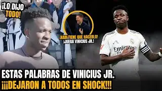 🚨¡GUAU! ¡MIRA LO QUE DIJO VINICIUS JR. SOBRE SU MAL MOMENTO EN EL REAL MADRID!