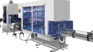 Adelphi Masterfil 8 head volumetric filling machine and single head capper