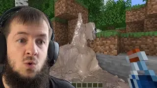 Realistic Minecraft! Marcel reacts to realistic mud in Minecraft