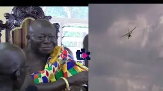 Asantehene Otumfuo Osei Tutu II receives the first-ever Aeroplane built by Female SHS students