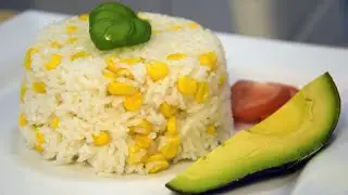 Arroz Blanco Con Maíz Paso a Paso / WHITE RICE WITH CORN