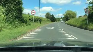 Lordshill Roundabout from Redbridge 2nd exit to Lordshill, Southampton Driving Test Route Help