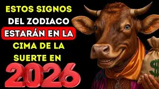 Estos signos del zodiaco estarán en la cima de la suerte en 2026. Horóscopo para 2026.