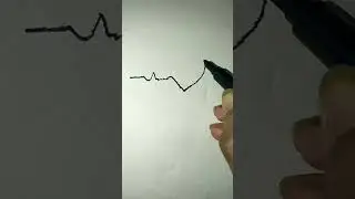 one line heart draw 😱❤#shorts #onelinedrawing #youtubeshorts