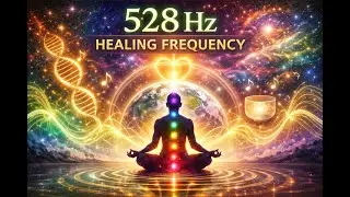 528Hz Healing Frequency✨ Meditation, Calm Mind & Emotional Healing