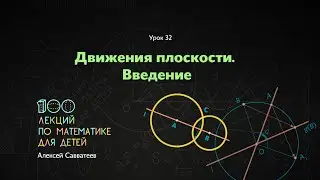32. Классификация движений плоскости. Алексей Савватеев. 100 уроков математики