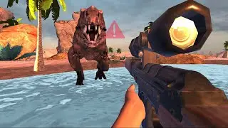 Dino Hunter Sniper Shooter : FPS Gun Shooting Game Android