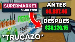 COMO GENERAR MÁS DINERO EN SUPERMARKET SIMULATOR! *TRUCOS Y CONSEJOS* (DE 1 A 9 DIAS)