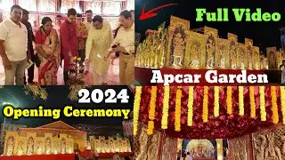 Apcar Garden Durga Puja Pandal 2024 | Apcar Garden 2024 Durga Puja Full Video Asansol
