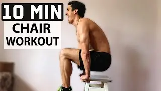10 min Workout with Chair | Home Chair Workout for Seniors | Roman Lukianchuk