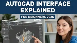 AutoCAD interface part 1  AutoCAD 2026